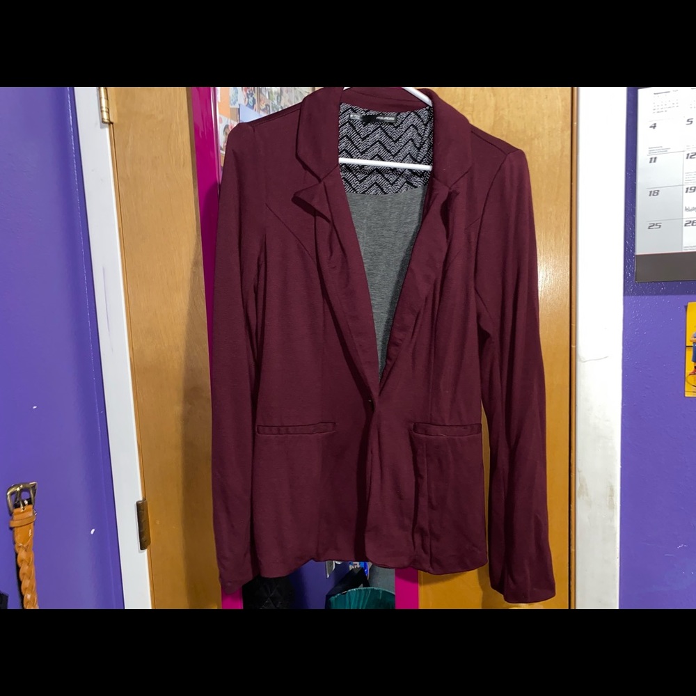 Maroon Blazer